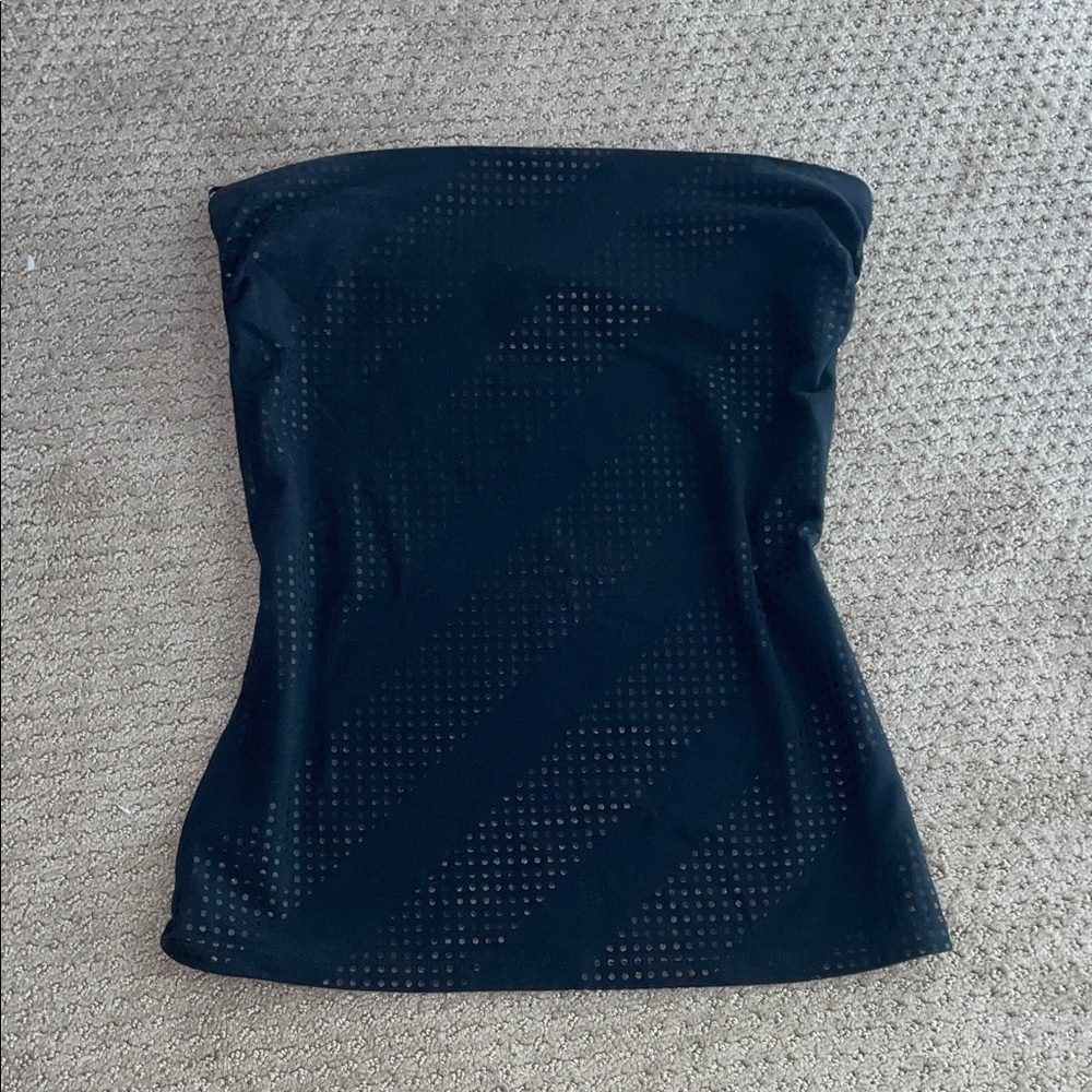 Express Black Strapless Top